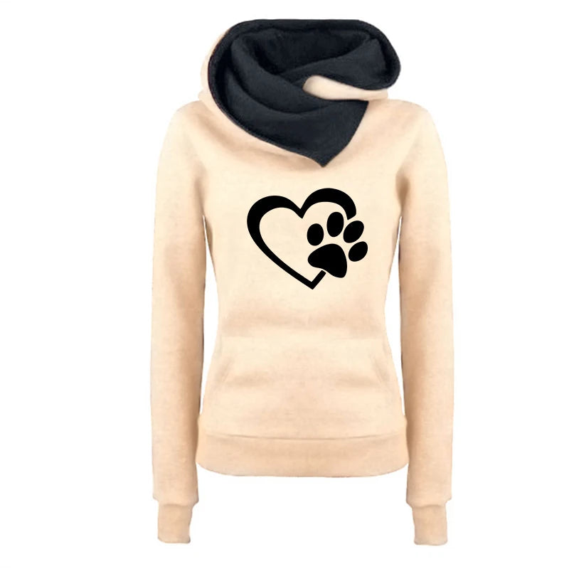 Woman Clothing 2024 New Hoodies Fashion Women Sweatshirts Long Sleeve Top Daily Pullovers High Quality Streetwear Jogging Casual - She Vibess By C2P