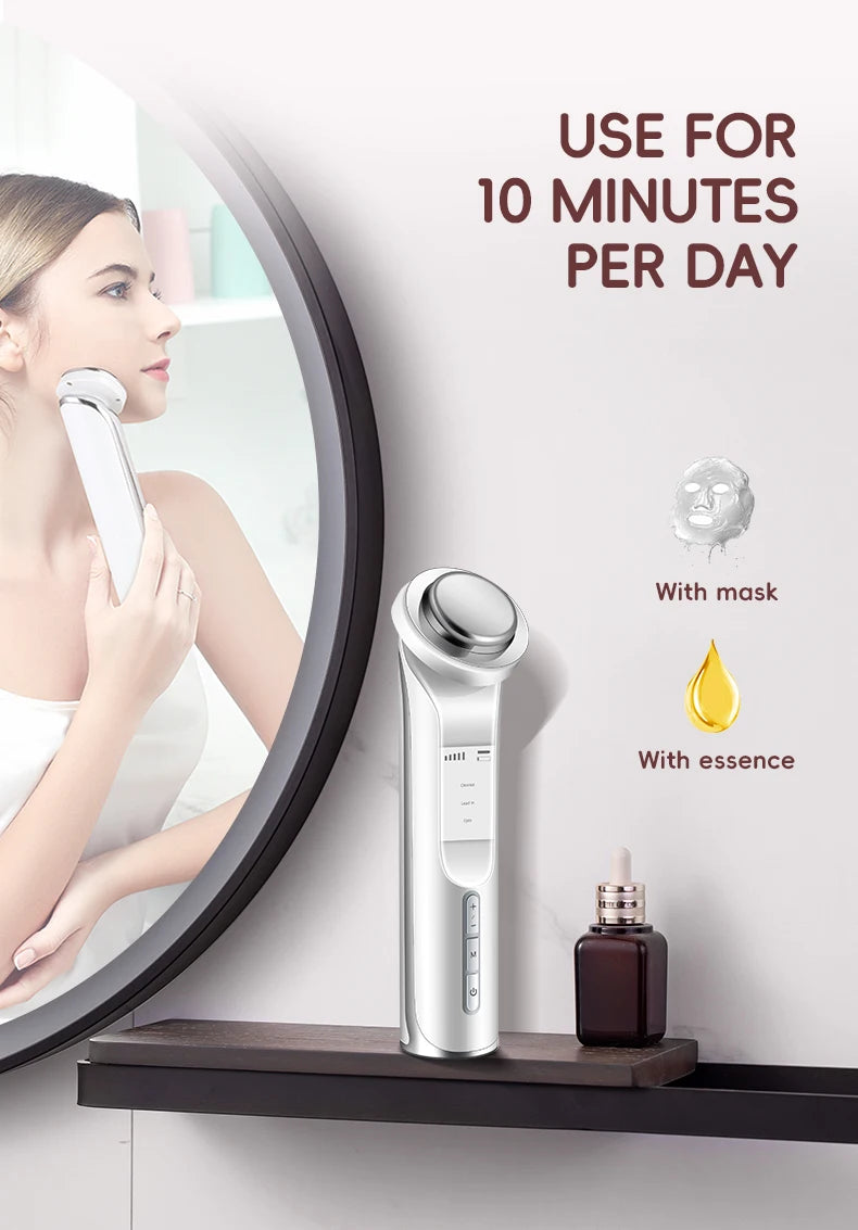 KSKIN Multifunctional Facial Skin Care Beauty Massager Electric Facial Massage Device Clean Face Skin Rejuvenation Beauty Device - She Vibess By C2P