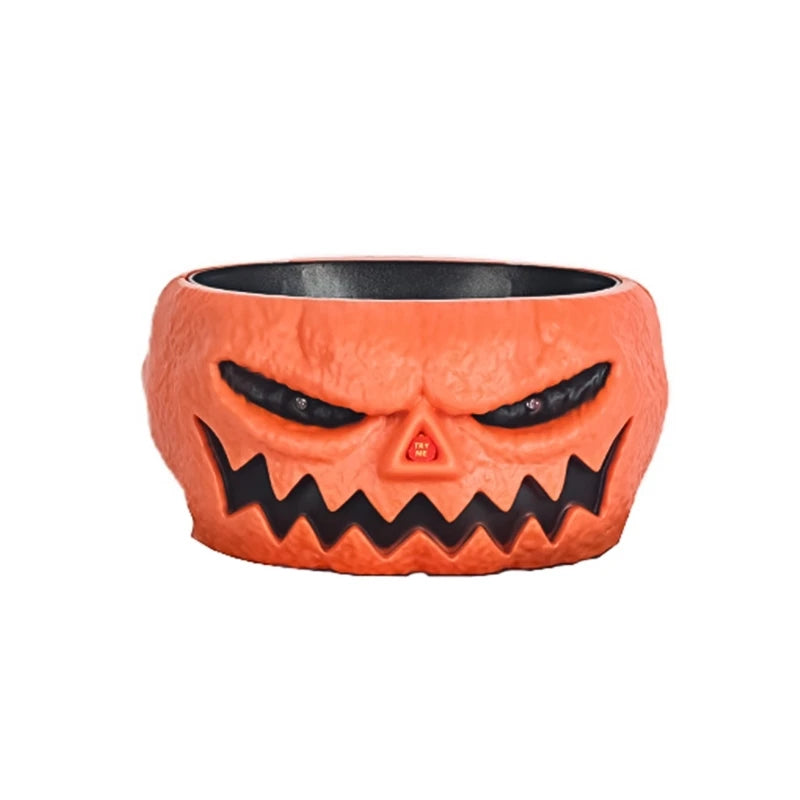 Halloween Candy Dishes Skeleton with LED and Sound Electric Fruit Bowl Ornament - She Vibess By C2P