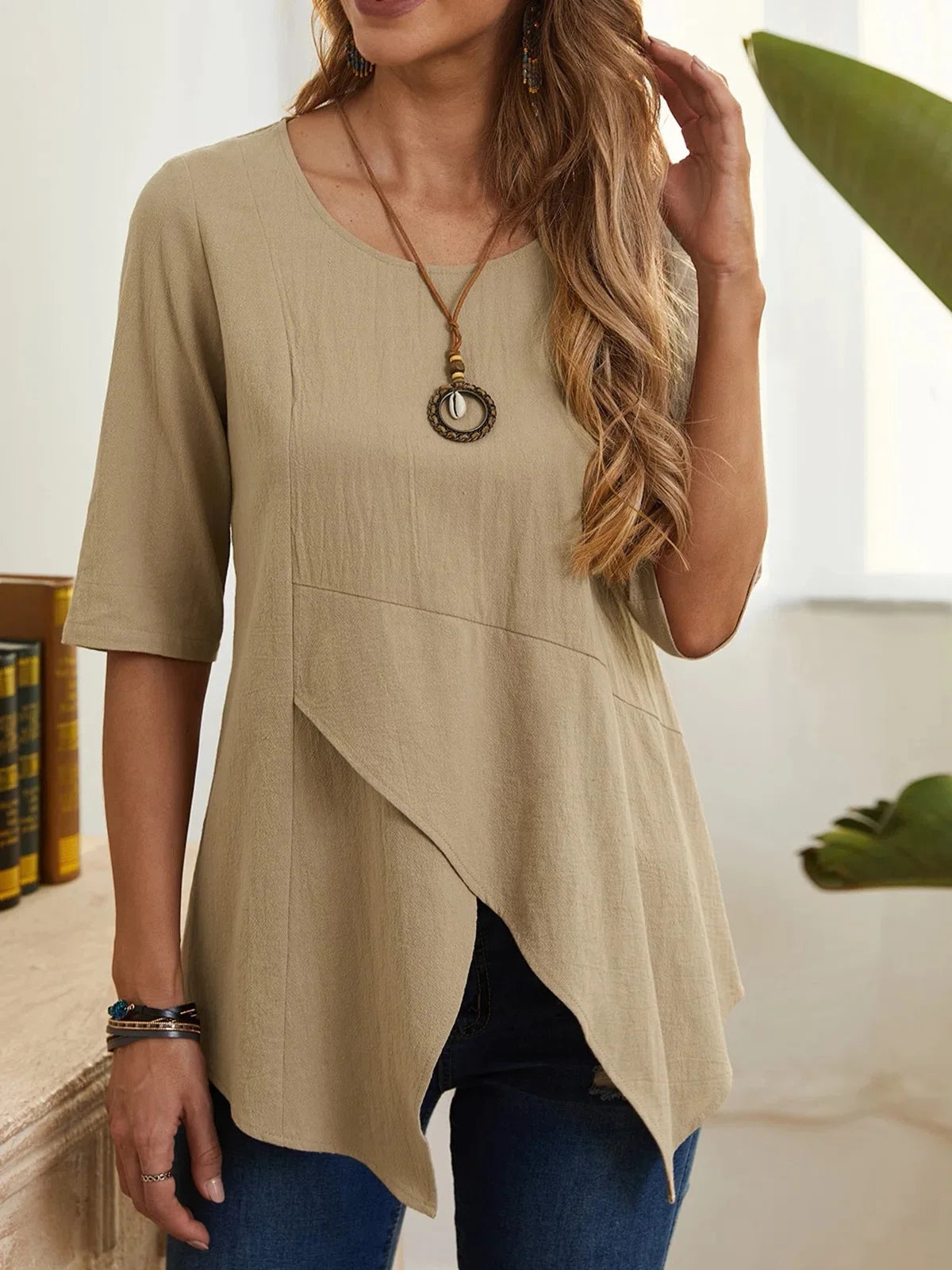 Y2k Top Vintage Tshirt Women Clothing Shirts for Women Elegant Bastet Cotton Linen Casual Tees Fashion Clothes Streetwear Loose - She Vibess By C2P