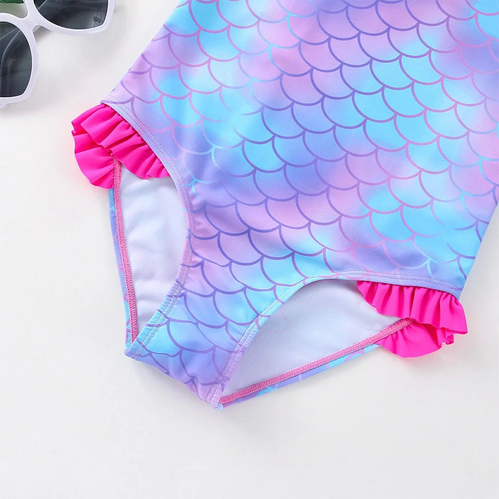 My Melody Girls Tankini Swimsuits Summer Beach wear Kids Wear Bathing Suits Children's Bikini Dresses Swimsuits Fashion Mermaid - She Vibess By C2P