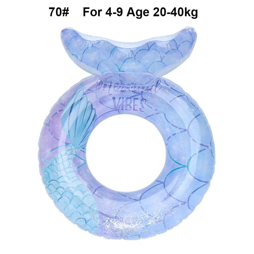 Rooxin Baby Child Swim Tube Inflatable Swimming Seat Ring For Kid Adult Swim Circle Swim Pool Float Water Play Equipment - She Vibess By C2P