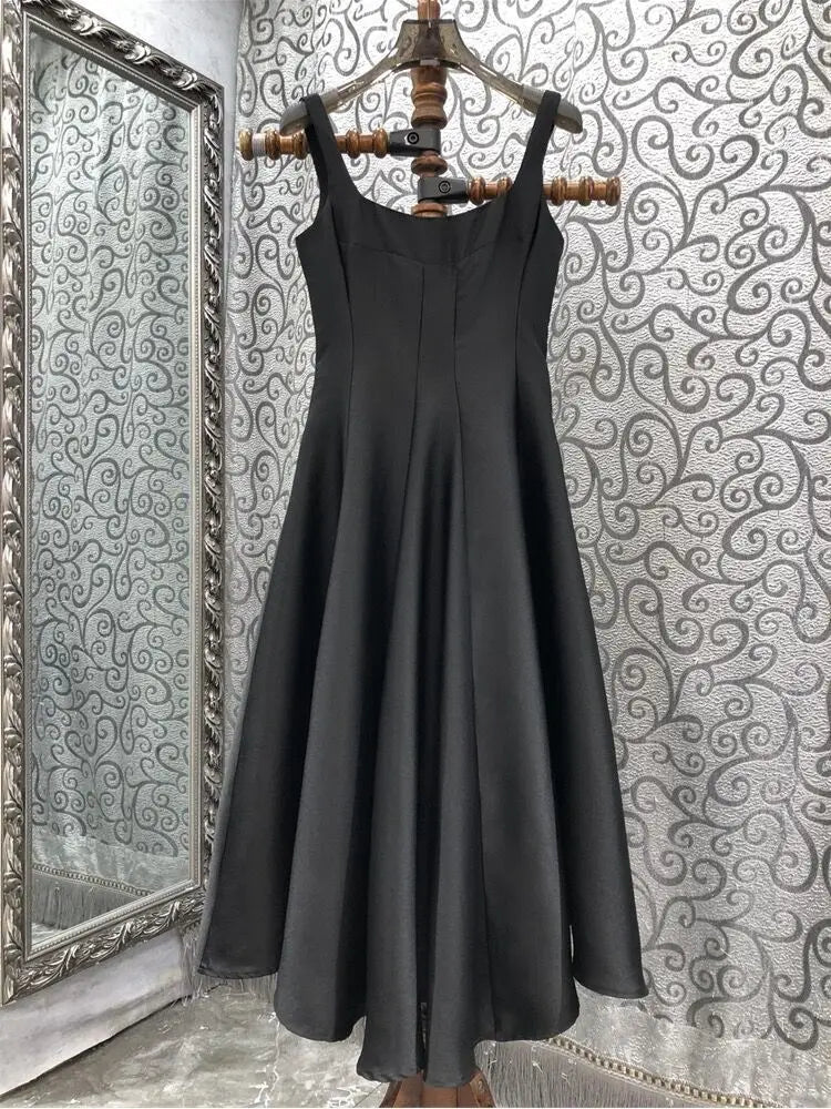 Summer Autumn Holiday Satin Evening Long Dress Women's Formal Occasion Dresses Party Ball Gown Sexy Backless Cocktail Robe - She Vibess By C2P