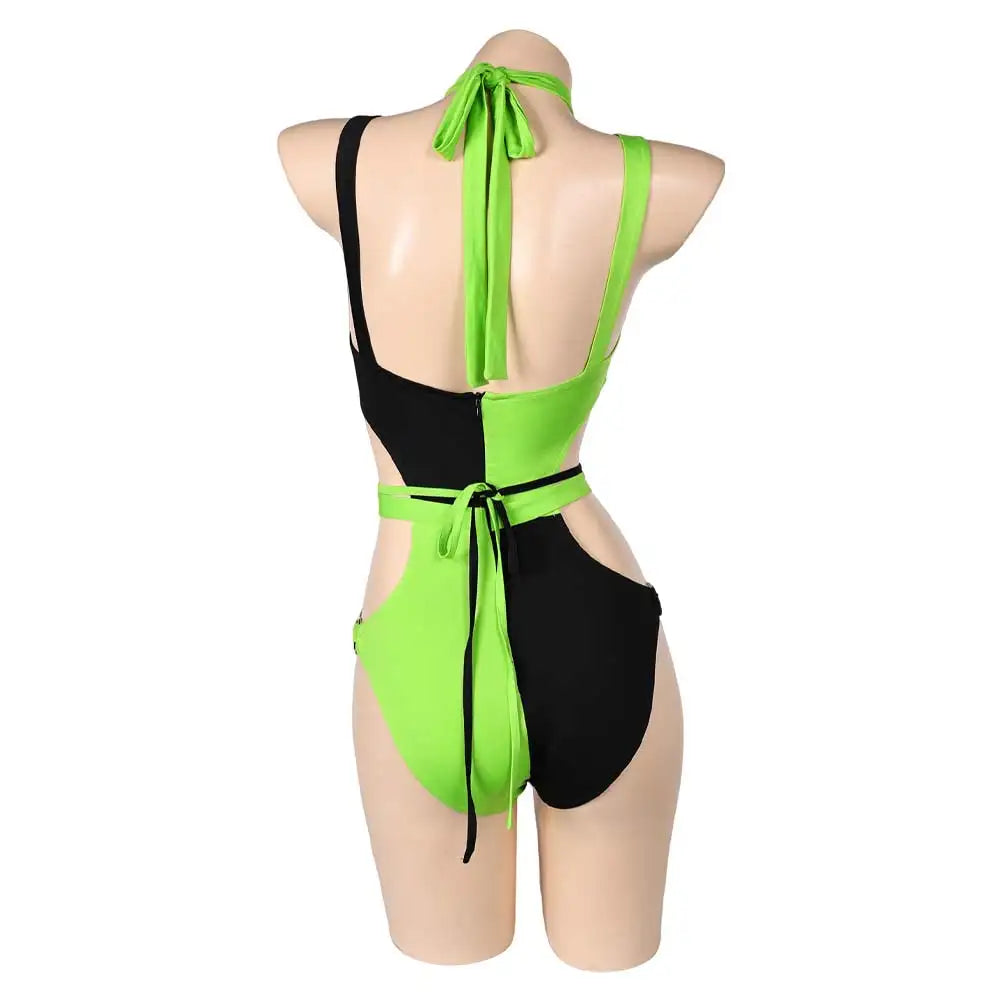 Kim Shego Cosplay Lingerie Swimsuit Costume Outfits For Women Girls Summer Sexy Fantastic Beach Swimwear Halloween Carnival Suit -I’m Over 21 - She Vibess By C2P