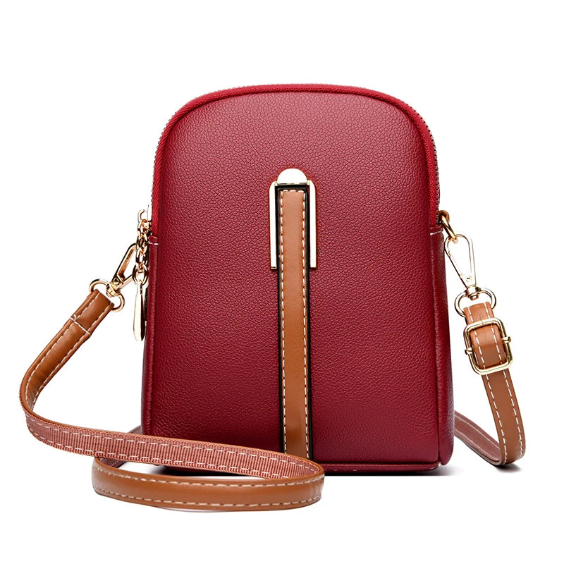 High Quality Genuine Leather Luxury Handbags Women Bag Designer Female Crossbody Shoulder Bags 2023 Ladies Cowhide Messenger Sac - She Vibess By C2P
