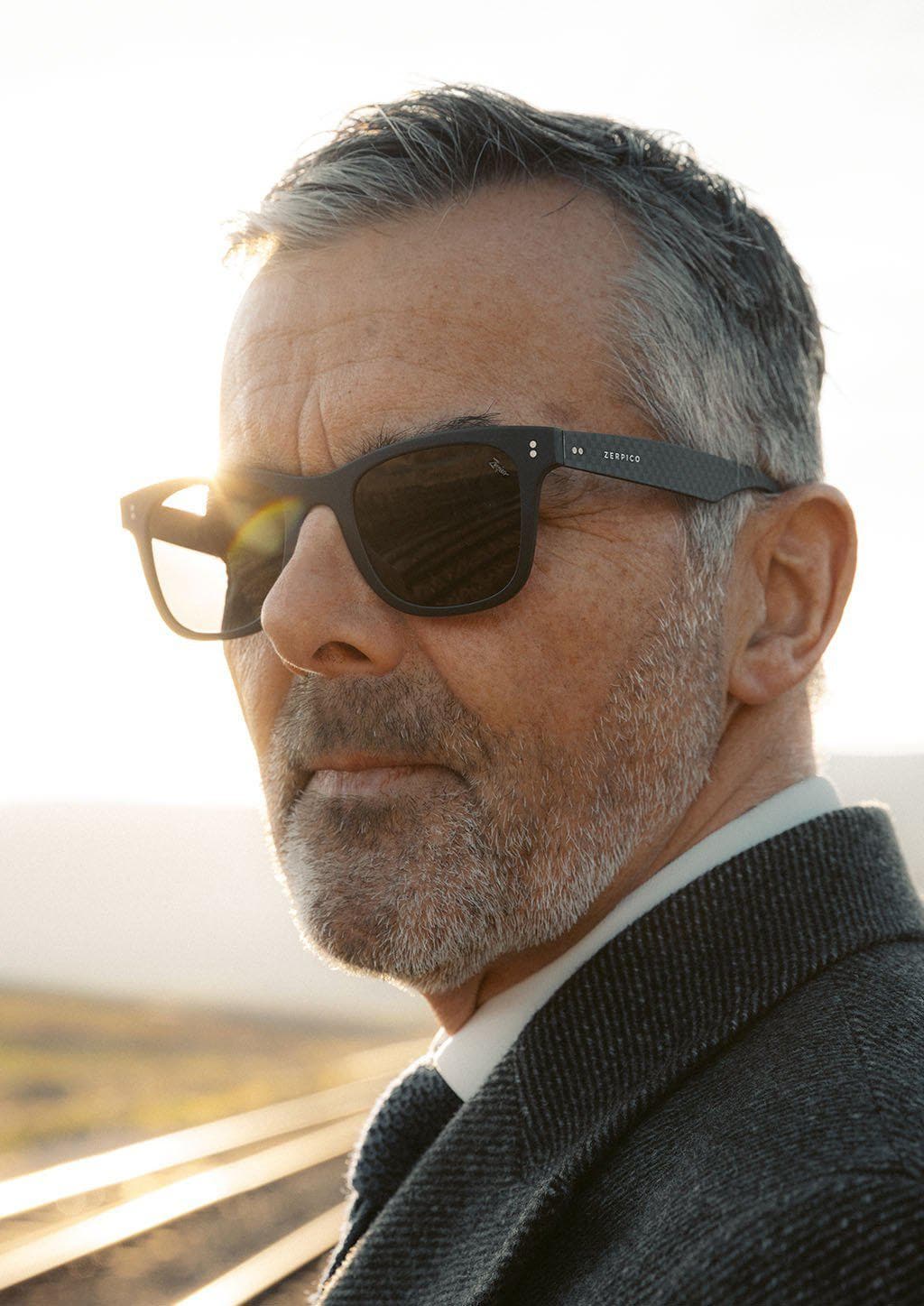 Men's Hybrid - Atom - Carbon Fiber & Acetate Sunglasses-for that Special Someone. - She Vibess By C2P