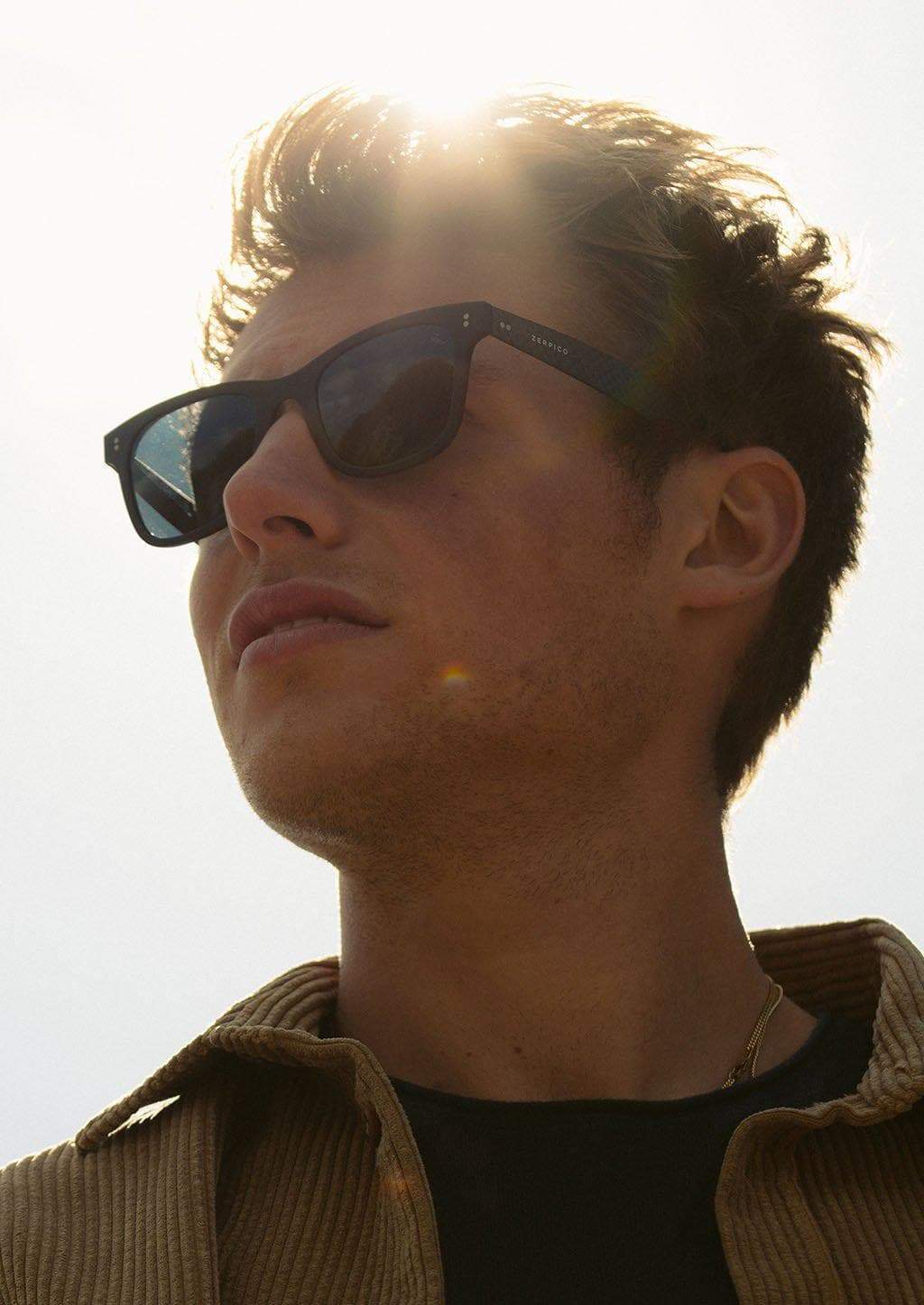 Men's Hybrid - Atom - Carbon Fiber & Acetate Sunglasses-for that Special Someone. - She Vibess By C2P