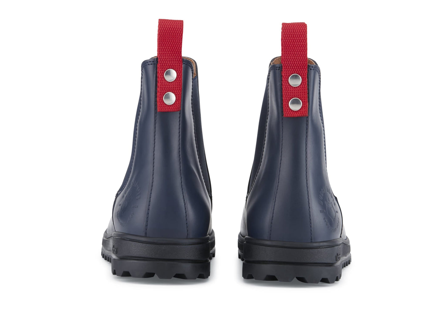 Busby Men's Winter Chelsea Boot, Navy Blue Leather-for that Special Someone. - She Vibess By C2P