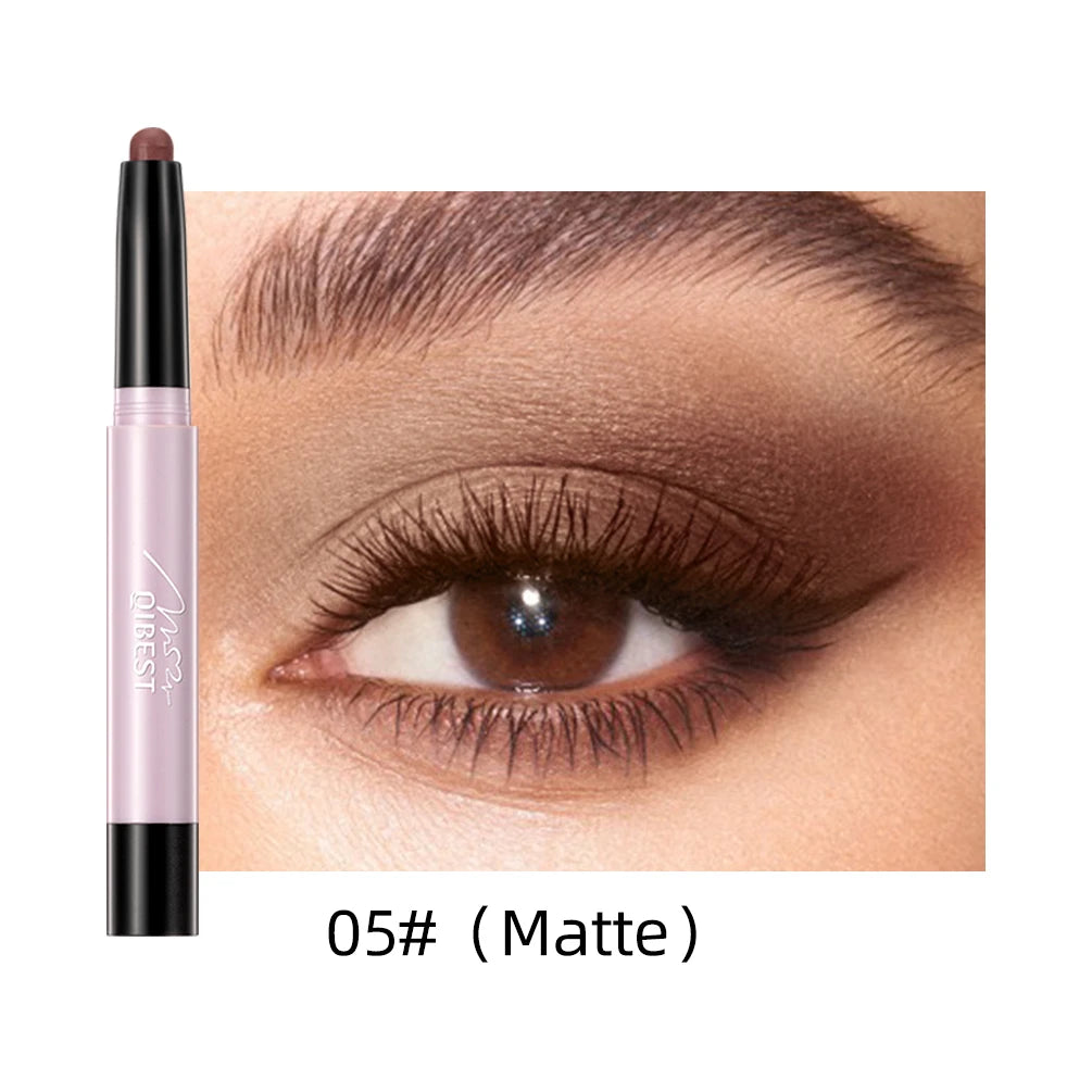 Pearlescent Silkworm Pen Waterproof Pencil Glitter Matte Nude Gold Eye Shadow Pen Pigment Cosmetics