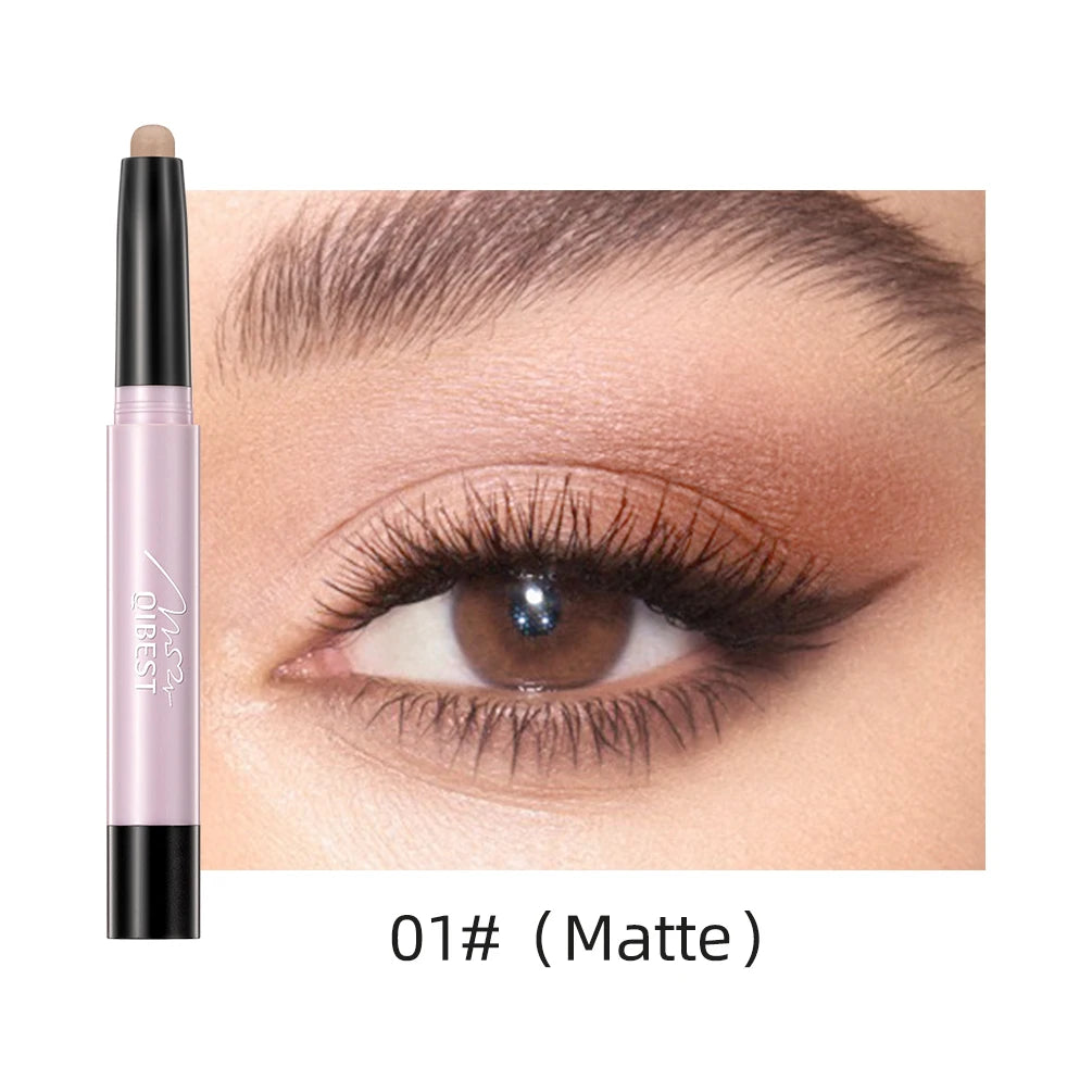Pearlescent Silkworm Pen Waterproof Pencil Glitter Matte Nude Gold Eye Shadow Pen Pigment Cosmetics