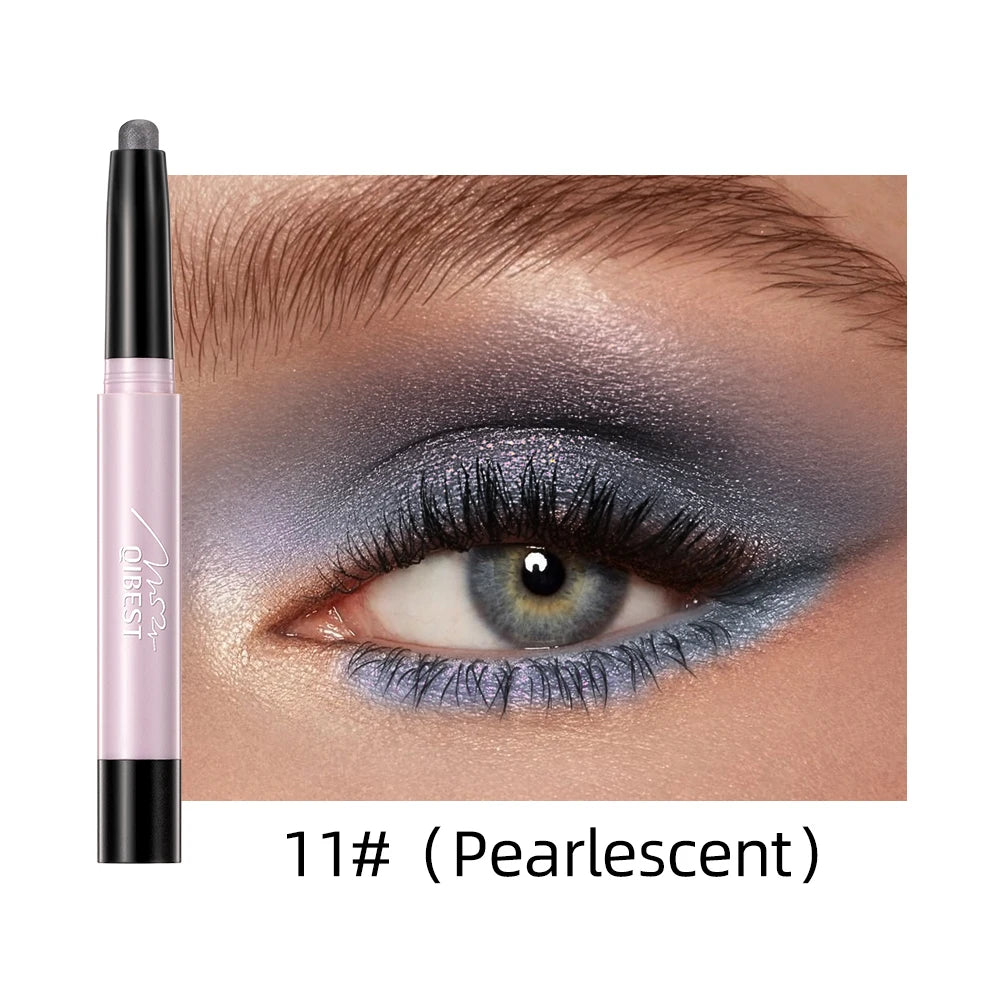Pearlescent Silkworm Pen Waterproof Pencil Glitter Matte Nude Gold Eye Shadow Pen Pigment Cosmetics