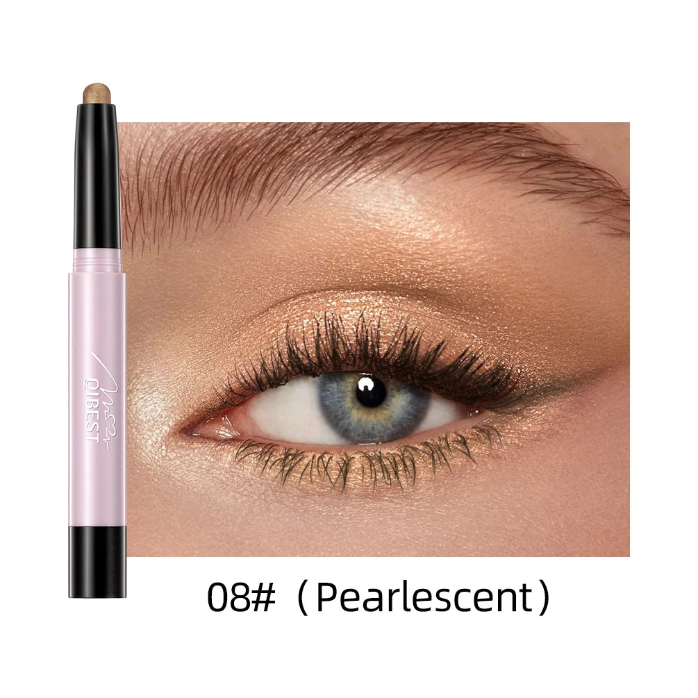 Pearlescent Silkworm Pen Waterproof Pencil Glitter Matte Nude Gold Eye Shadow Pen Pigment Cosmetics