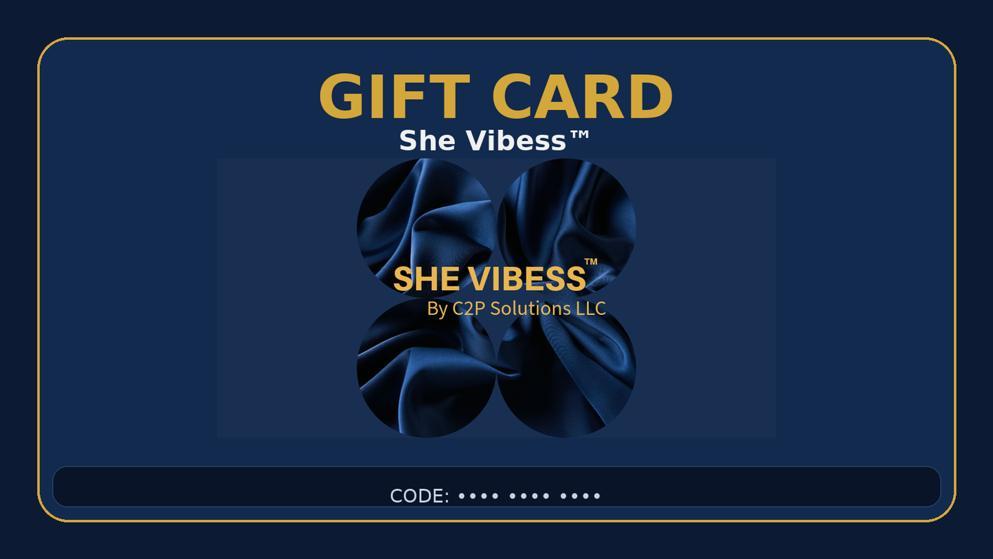 Gift Card - She Vibess By C2P