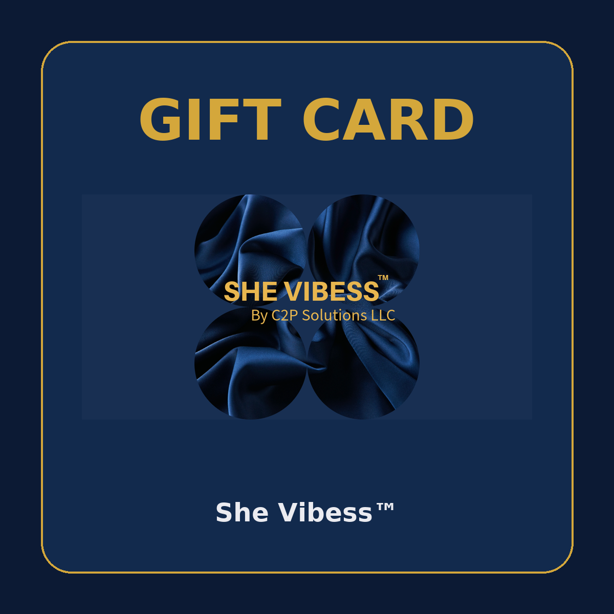 Gift Card - She Vibess By C2P