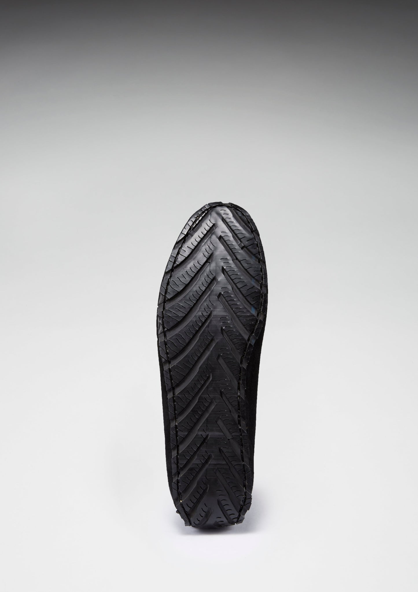 Men's Tyre Sole Penny Driving Loafers, Black Suede-for that Special Someone. - She Vibess By C2P