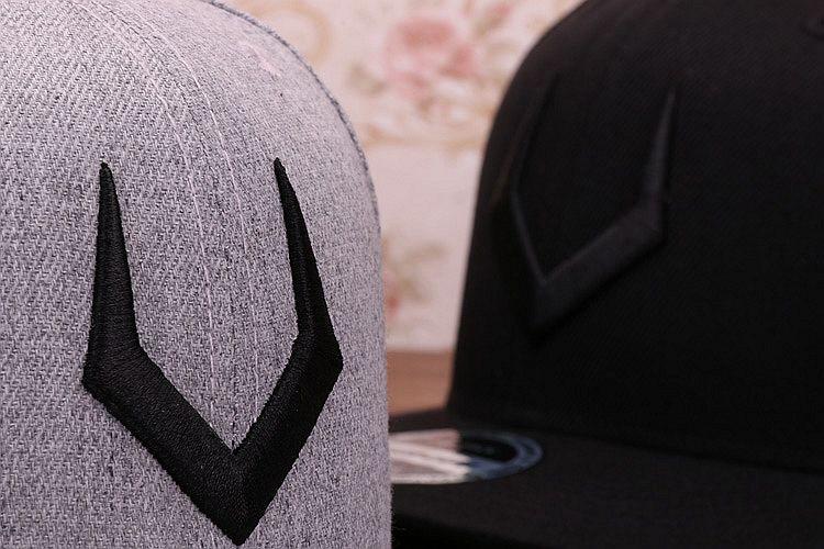 Men 3D Pierced Embroidery Hip Hop Flat Bill Baseball Cap-for that Special Someone. - She Vibess By C2P