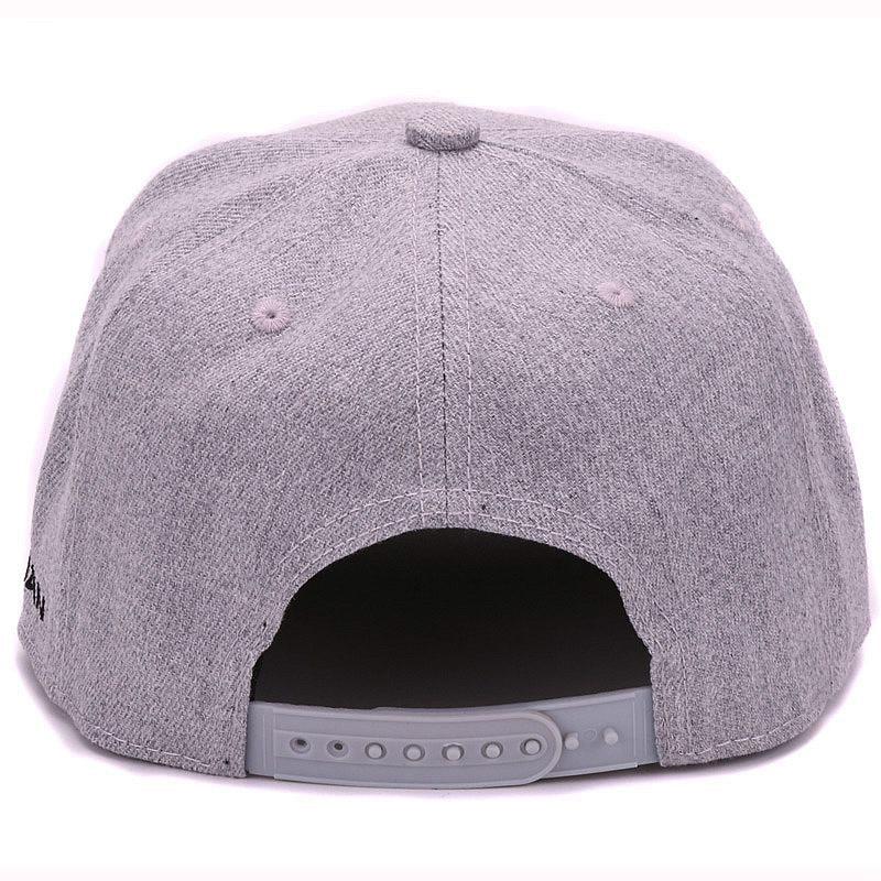 Men 3D Pierced Embroidery Hip Hop Flat Bill Baseball Cap-for that Special Someone. - She Vibess By C2P