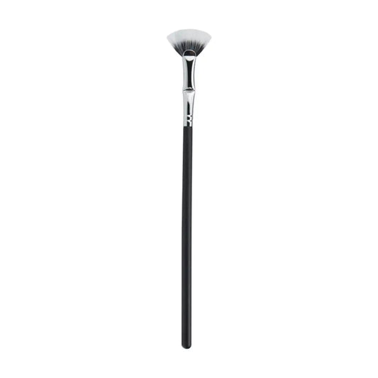 Mascara Applicator Angled Fan-Shaped Eyelash Brush Fine Professional Mascara Fan Brush Soft Wooden Handle Makeup Tool