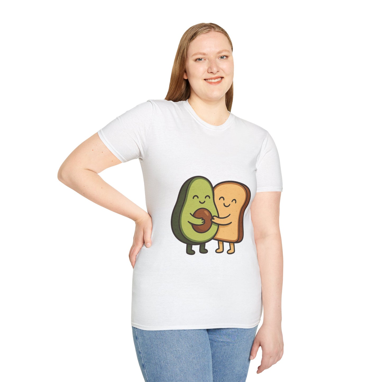 Avocado & Toast Cute Couple T-Shirt (She Vibess By Lanny)