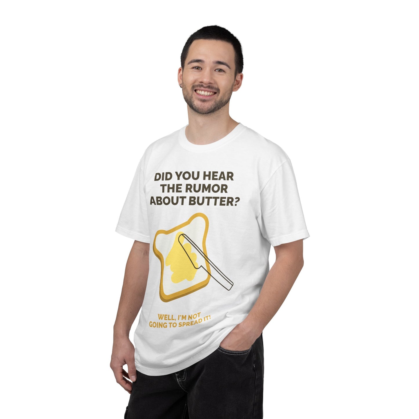 Butter Rumor T-Shirt — Funny Spread Pun Tee  She Vibess By Lanny
