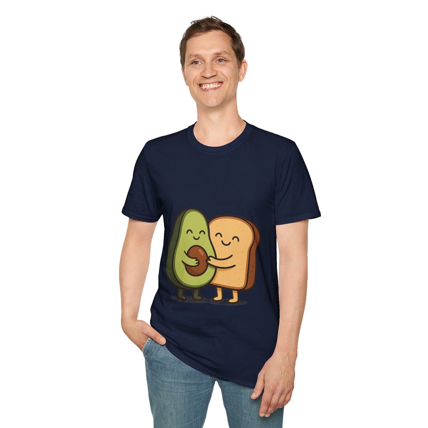 Avocado & Toast Cute Couple T-Shirt (She Vibess By Lanny)