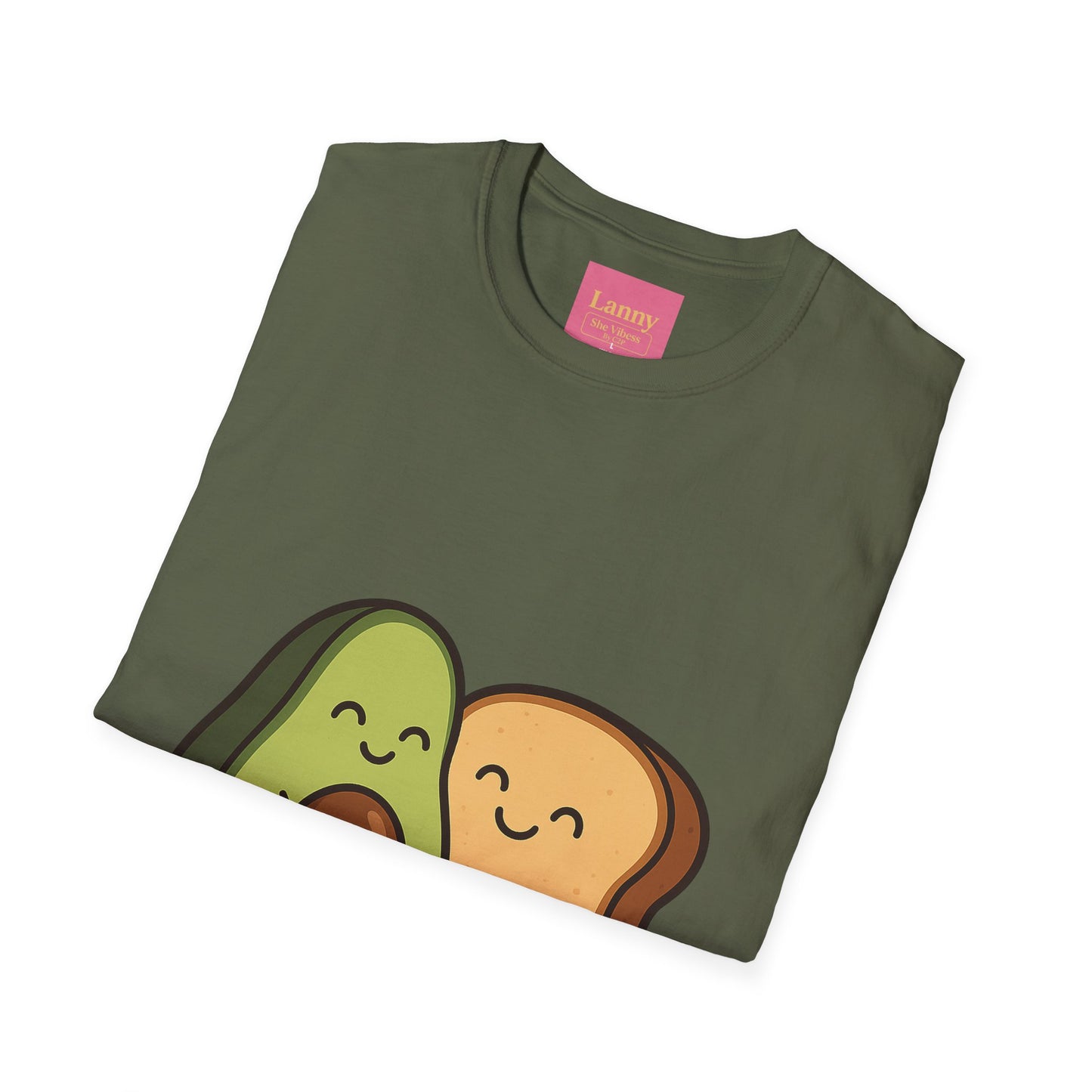 Avocado & Toast Cute Couple T-Shirt (She Vibess By Lanny)