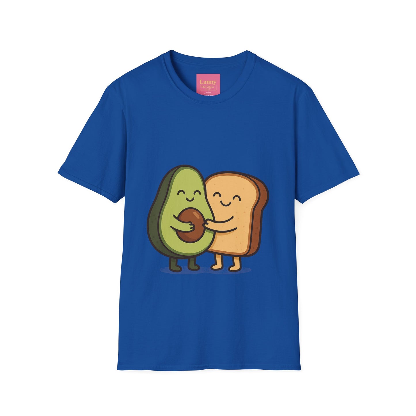 Avocado & Toast Cute Couple T-Shirt (She Vibess By Lanny)