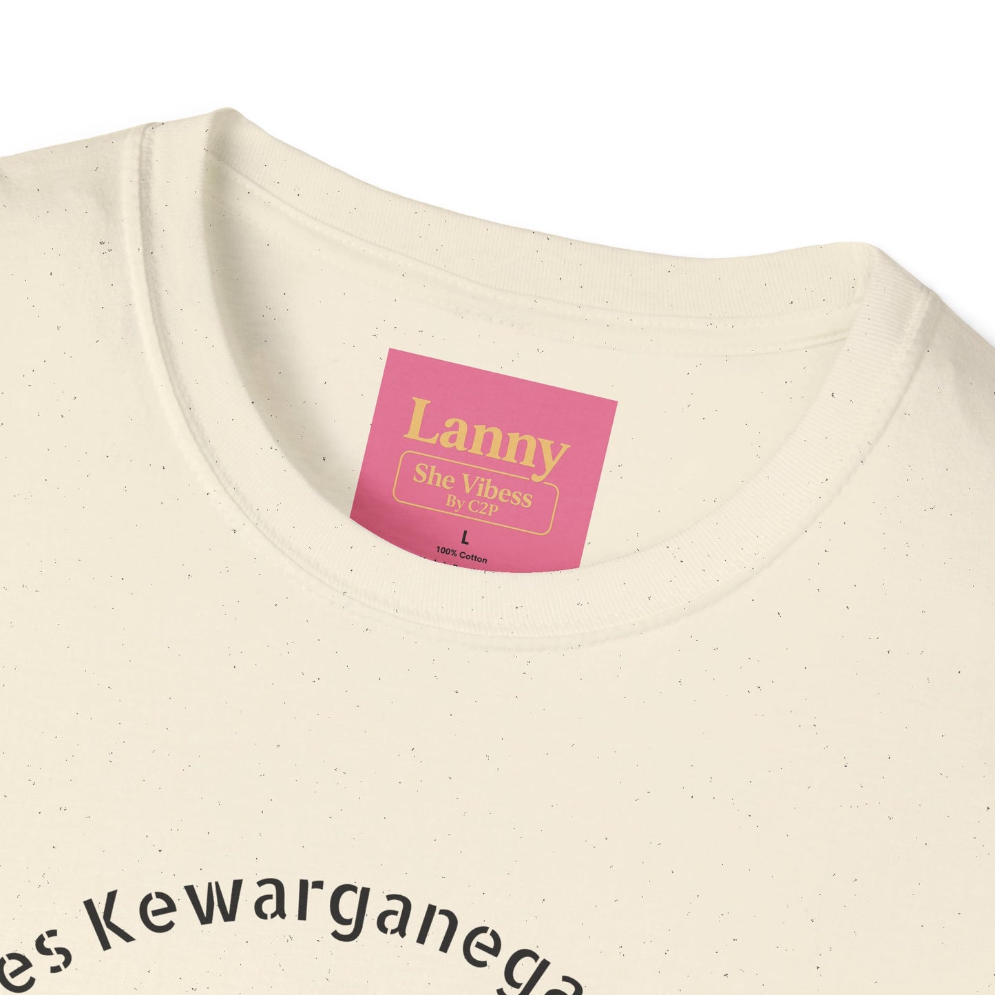 She Vibess By Lanny — Kaos Grafis Cabai Merah Menyala — “Sambal: Tes Kewarganegaraan Indonesia”