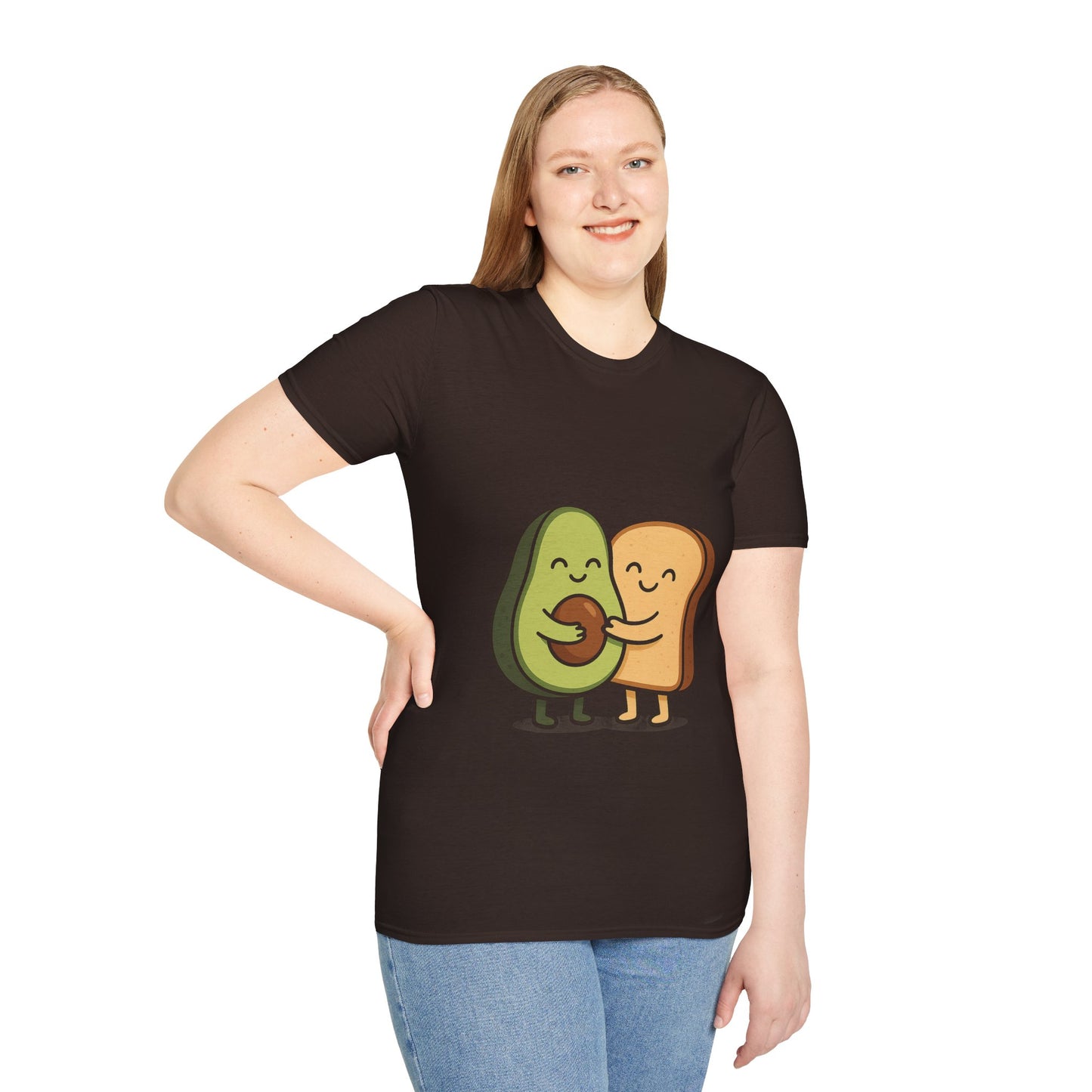 Avocado & Toast Cute Couple T-Shirt (She Vibess By Lanny)