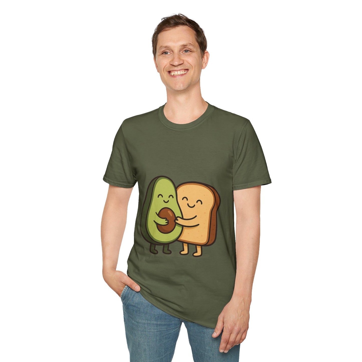Avocado & Toast Cute Couple T-Shirt (She Vibess By Lanny)