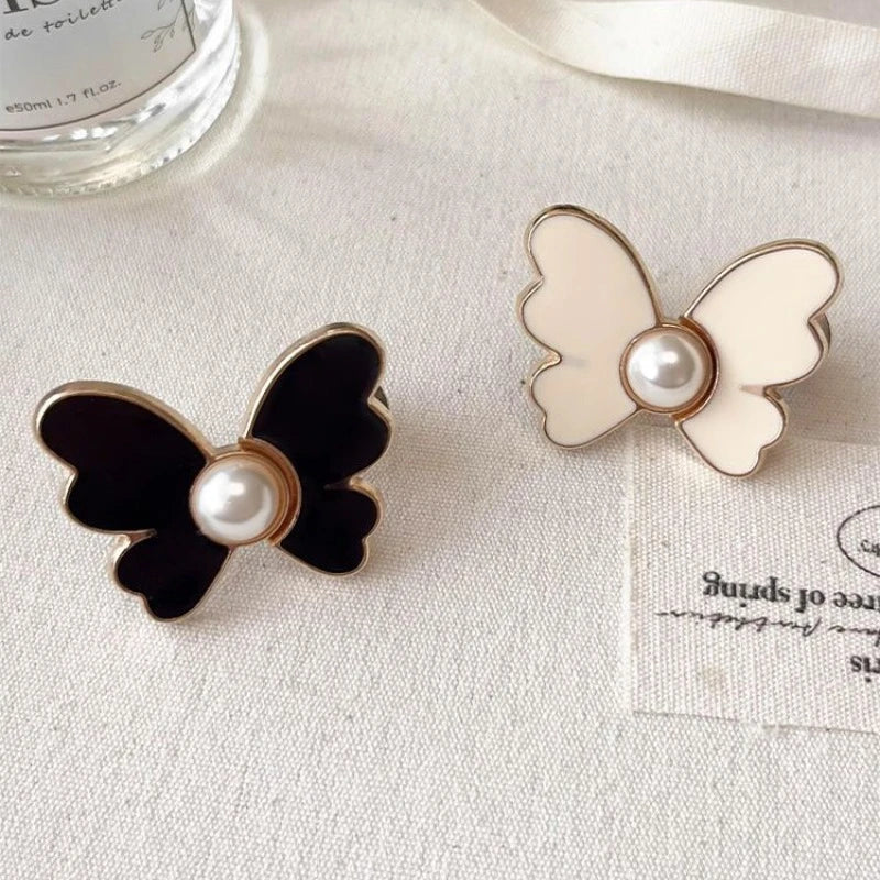 Butterfly Jeans Button Adjustable Clips for Pant Skirts Waist Tightener Buckle Snap Button Adjuster Pants Pin Retractable Button