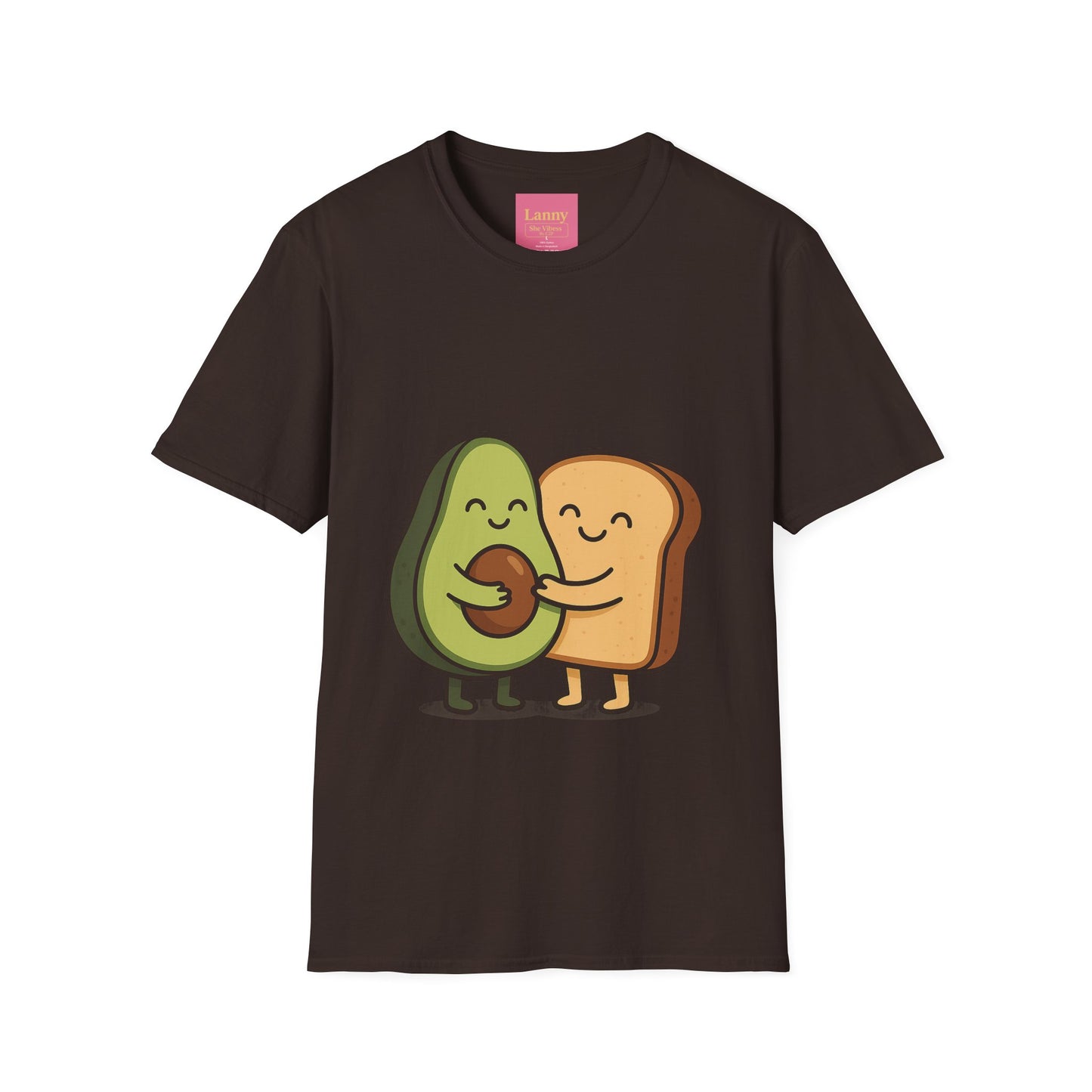 Avocado & Toast Cute Couple T-Shirt (She Vibess By Lanny)