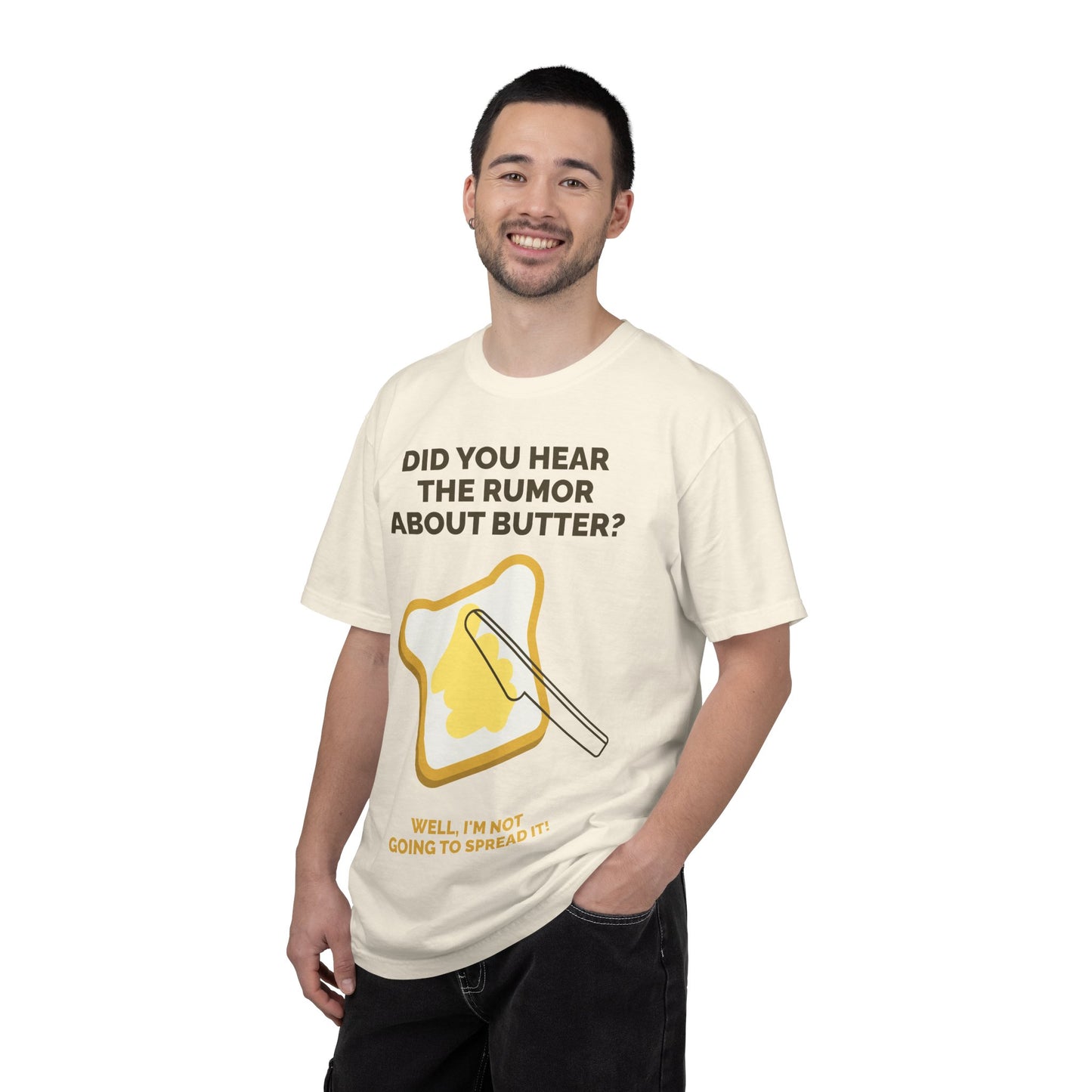 Butter Rumor T-Shirt — Funny Spread Pun Tee  She Vibess By Lanny