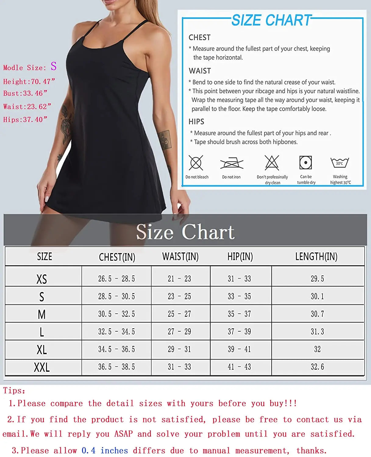 2025 Female Built-In Bra & Women'S Shorts Golf Workout Athletic Dresses Solid Sleeveless Sport Tennis Dress with Pockets