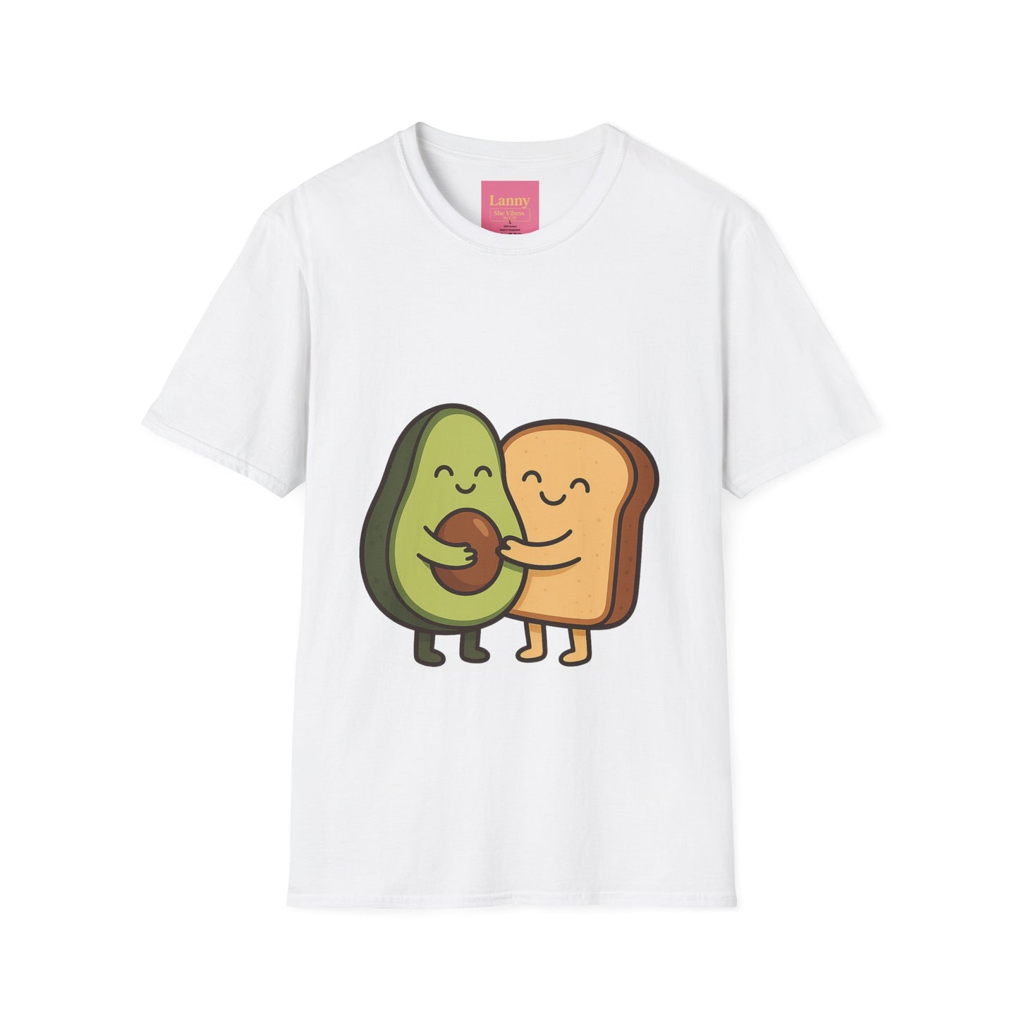 Avocado & Toast Cute Couple T-Shirt (She Vibess By Lanny)
