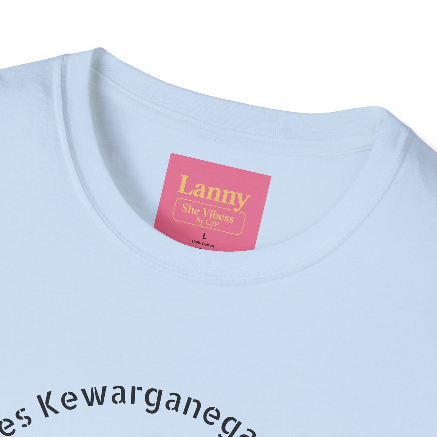 She Vibess By Lanny — Kaos Grafis Cabai Merah Menyala — “Sambal: Tes Kewarganegaraan Indonesia”