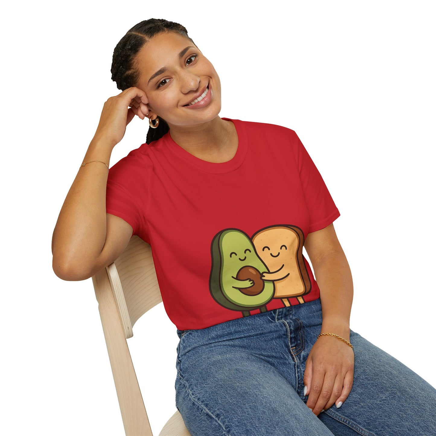 Avocado & Toast Cute Couple T-Shirt (She Vibess By Lanny)