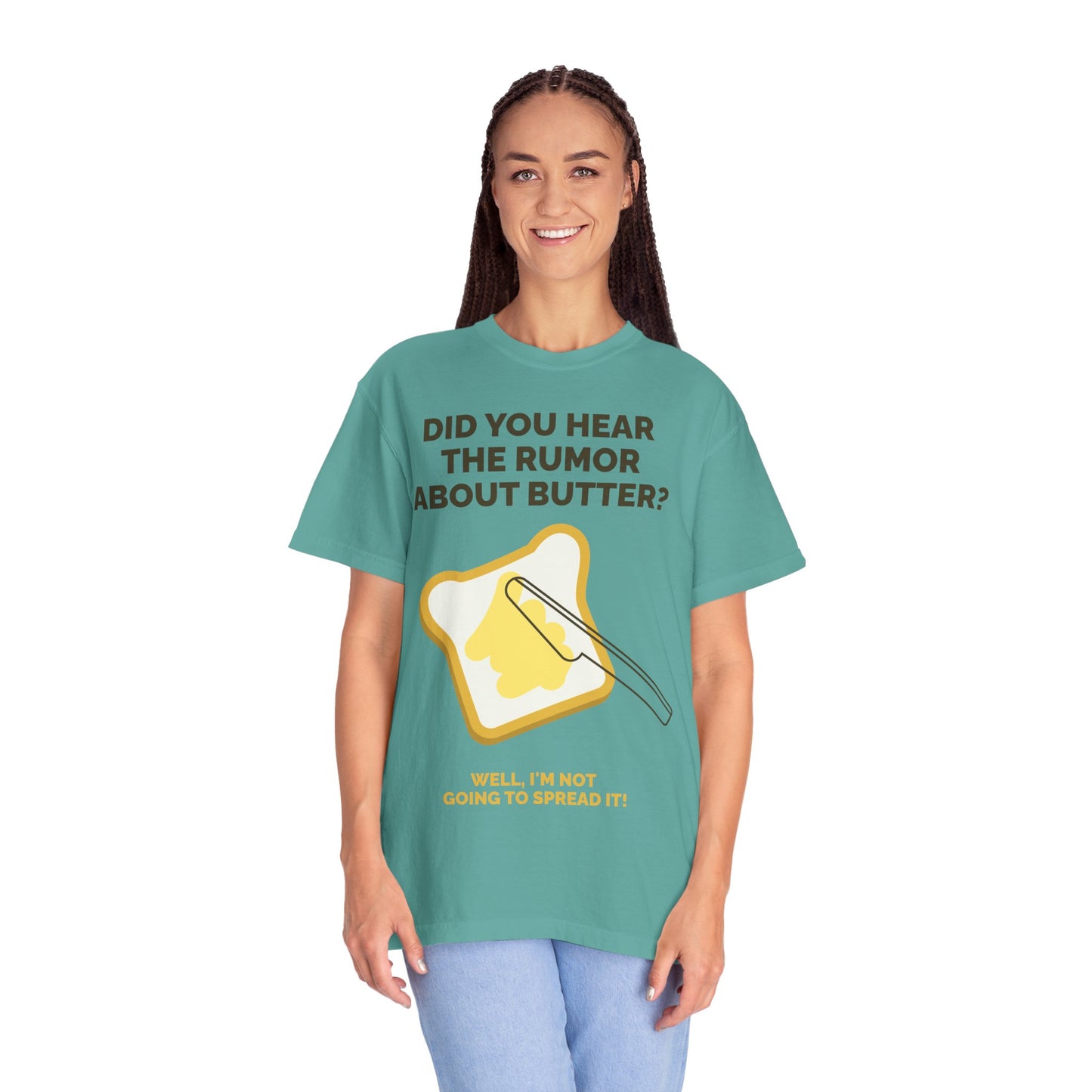 Butter Rumor T-Shirt — Funny Spread Pun Tee  She Vibess By Lanny