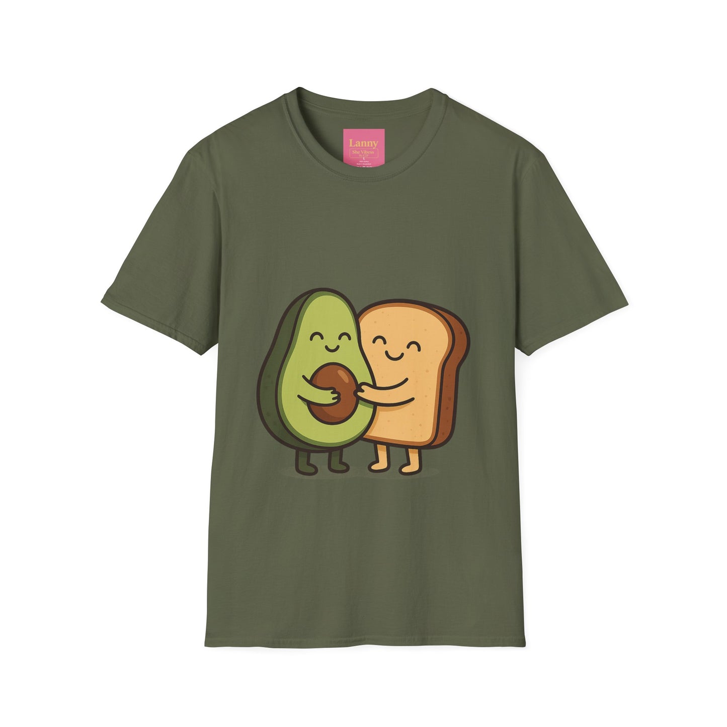 Avocado & Toast Cute Couple T-Shirt (She Vibess By Lanny)