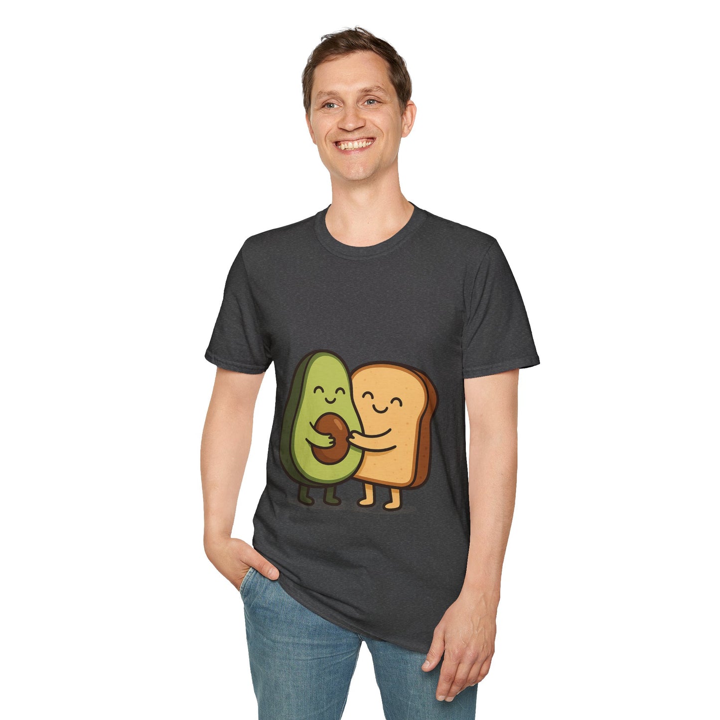 Avocado & Toast Cute Couple T-Shirt (She Vibess By Lanny)