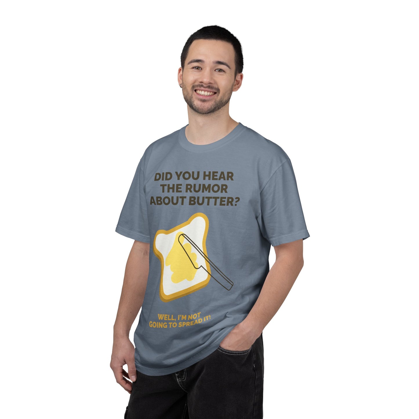 Butter Rumor T-Shirt — Funny Spread Pun Tee  She Vibess By Lanny