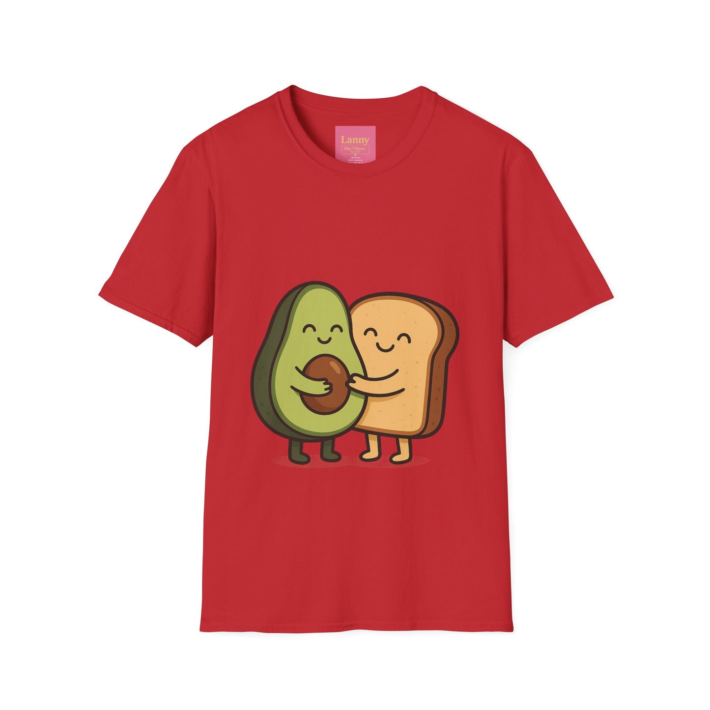 Avocado & Toast Cute Couple T-Shirt (She Vibess By Lanny)