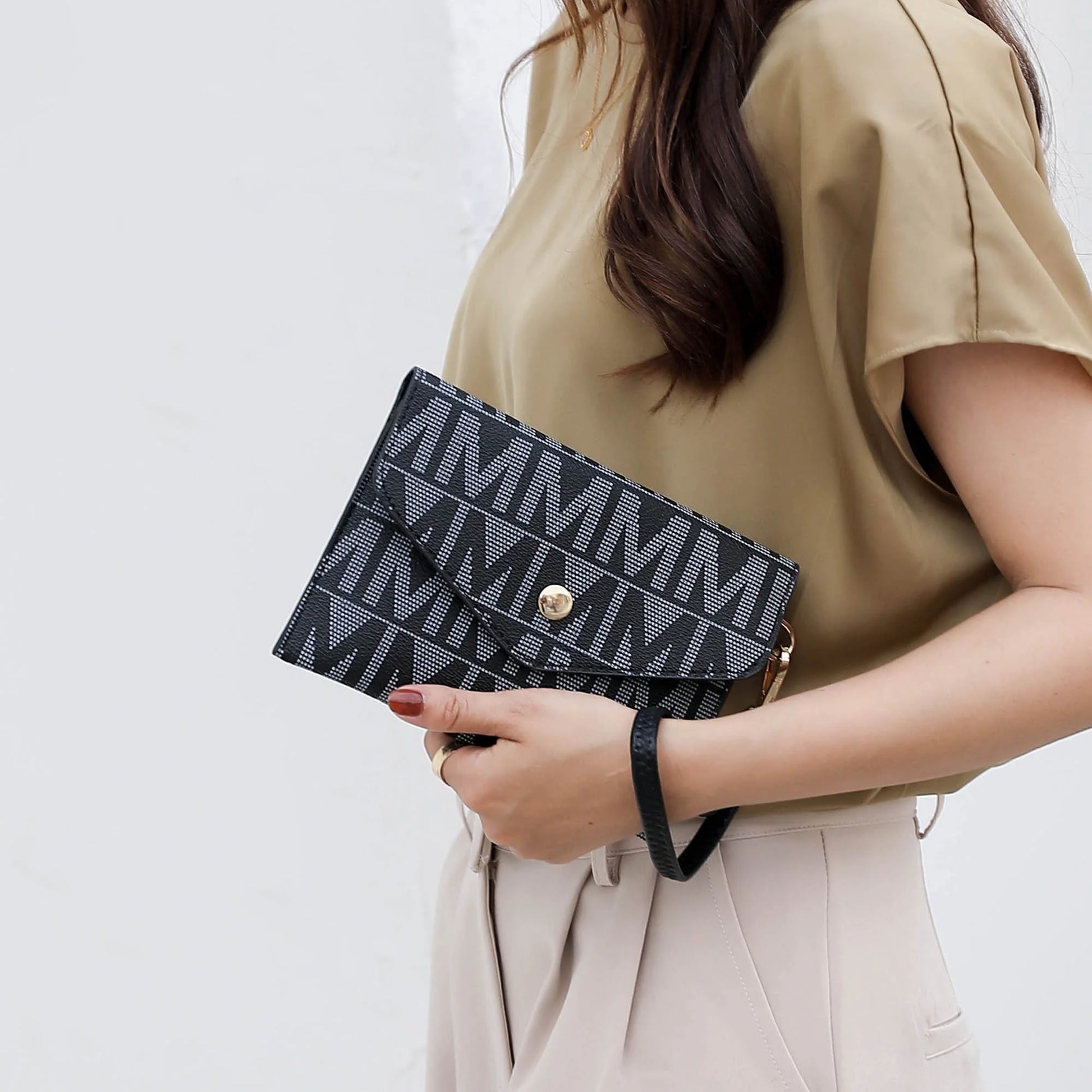 Edelyn Women'S Tote Bag, Small Tote Handbag, Pouch Purse & Wristlet Wallet, Signature Handbag 4 Pcs Set by Mia K