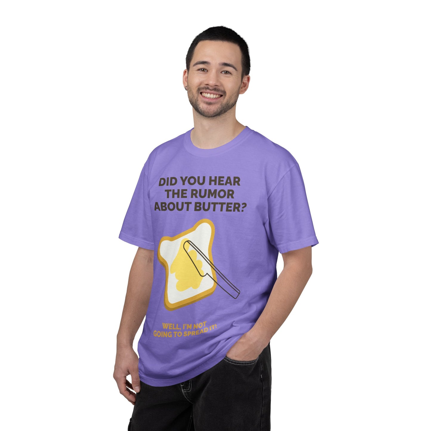 Butter Rumor T-Shirt — Funny Spread Pun Tee  She Vibess By Lanny