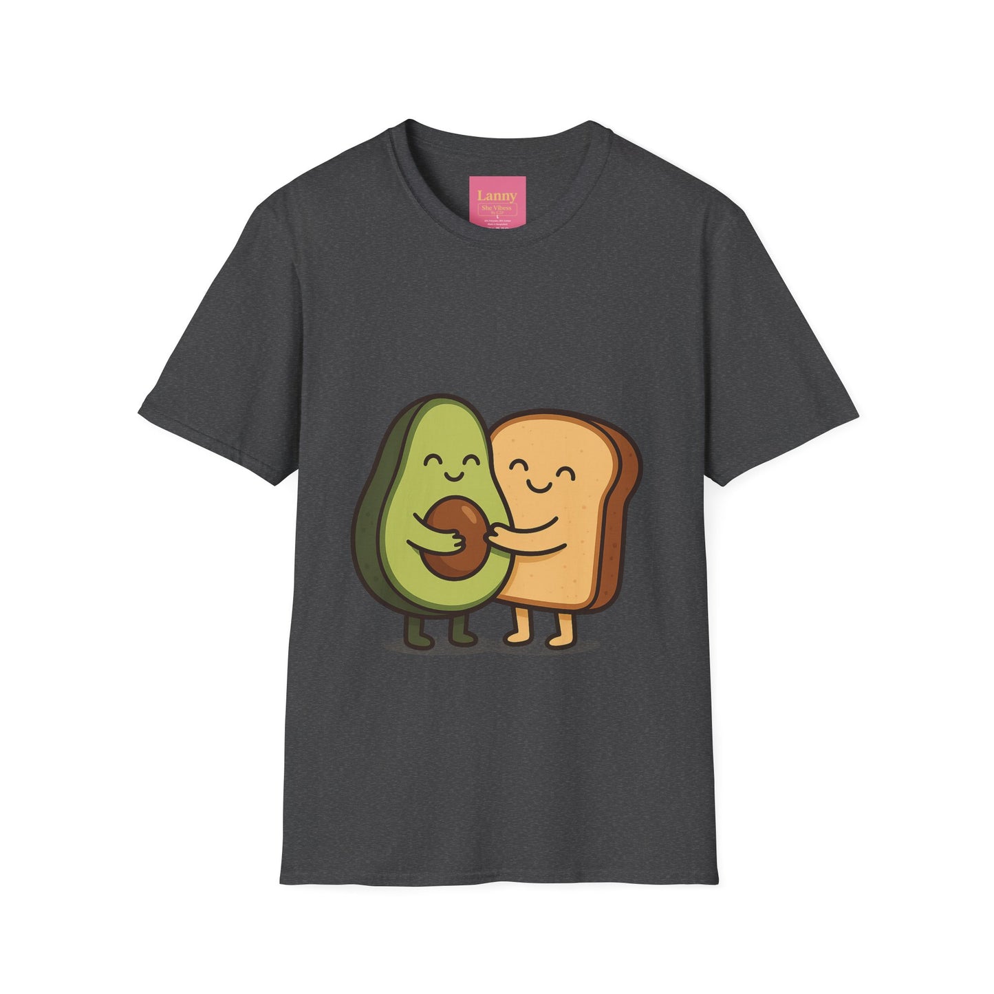 Avocado & Toast Cute Couple T-Shirt (She Vibess By Lanny)