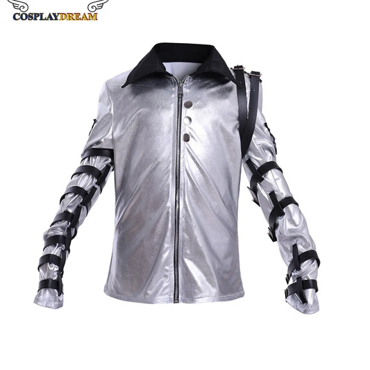 Michael Cosplay Costume Jackson Stage Perform Outfit Michael Cosplay Costume Coat for kids Child Custom Made