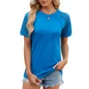 S-2XL Womens Summer Tops Spring Shirts Trendy Vacation Outfits Short Sleeve Business Tshirts Fashion Casual Blouses - She Vibess By C2P