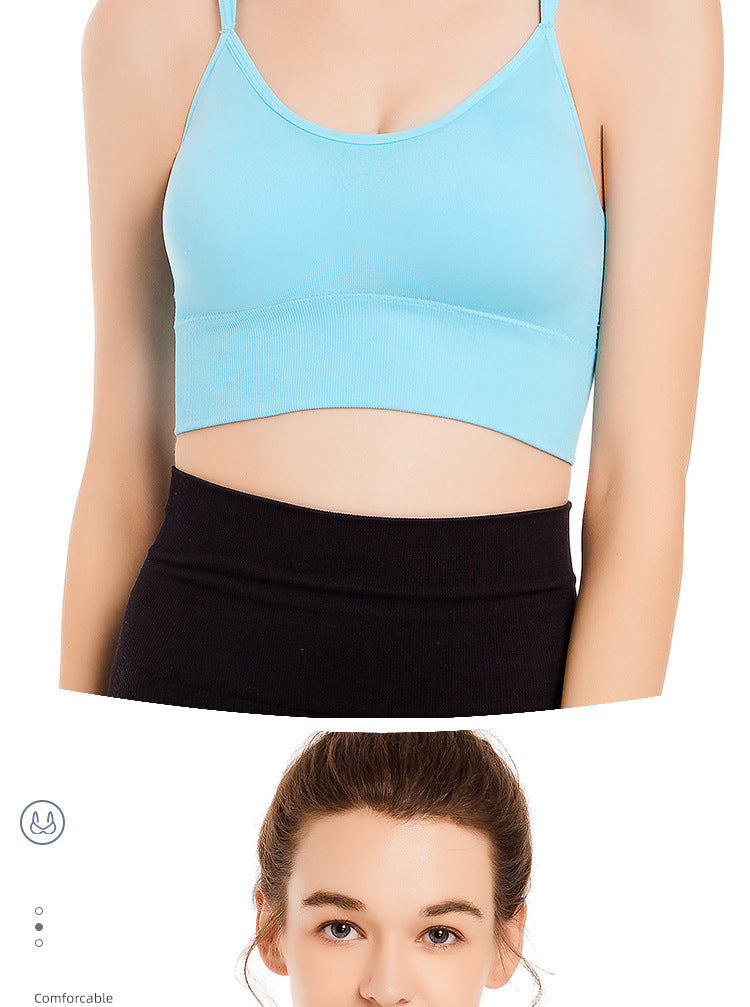 New Arrival Sports Bra Female Quick-Drying Shockproof Running Yoga Workout Vest Cross Beauty Back and Push up Student Underwear
