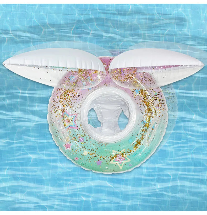 Rooxin Baby Child Swim Tube Inflatable Swimming Seat Ring For Kid Adult Swim Circle Swim Pool Float Water Play Equipment ﻿ - She Vibess By C2P
