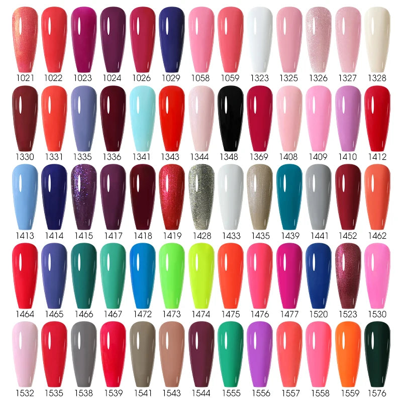 NAILCO 15ml Nail Gel Polish Red Pink Nude Soak off UV LED Long Lasting Eco-Friendly Professional Nail Beauty Salon Lacquer Varnish - She Vibess By C2P